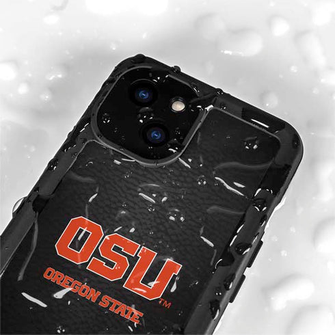 Oregon State University Logo iPhone 15 Plus Waterproof Case